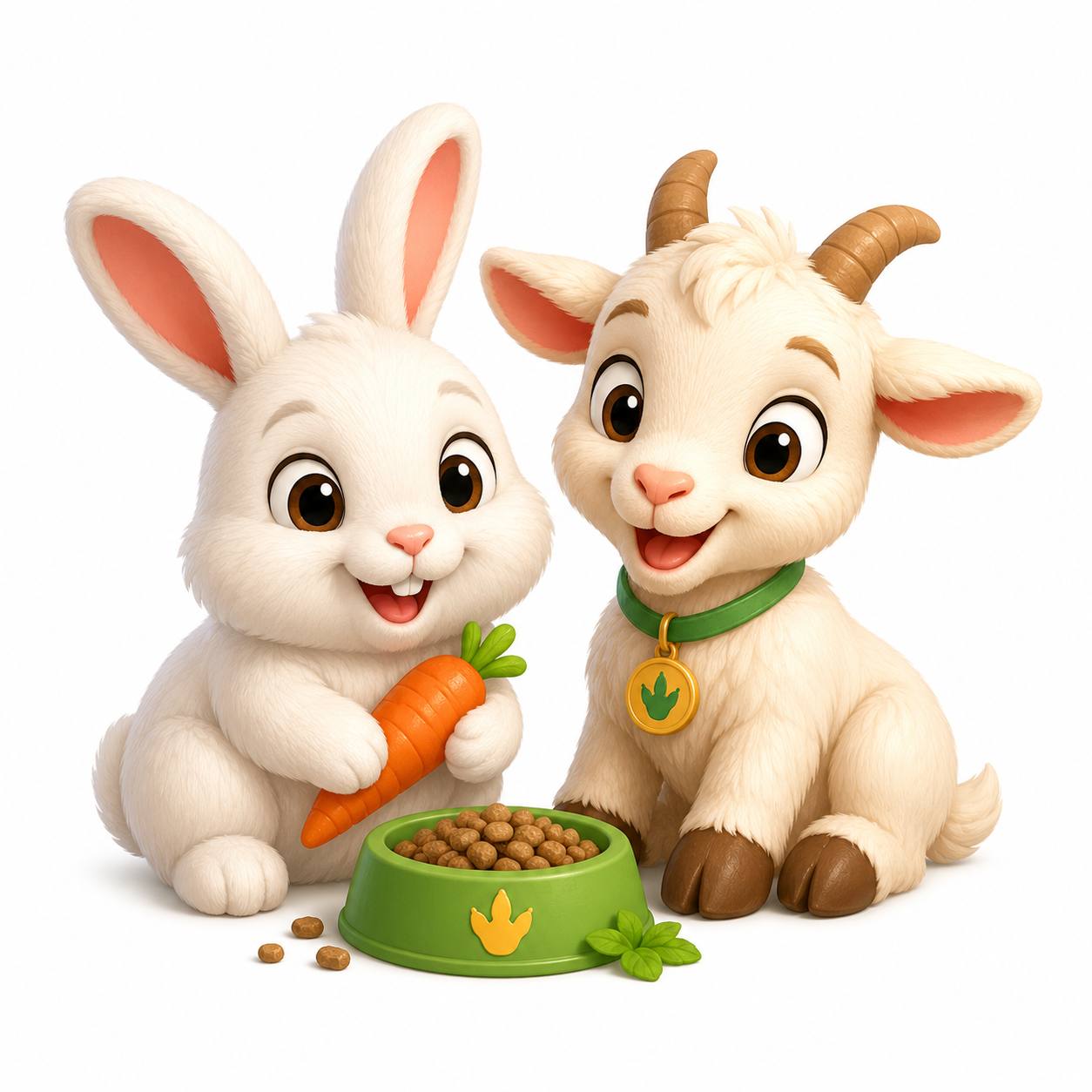 Feeding kelinci dan kambing