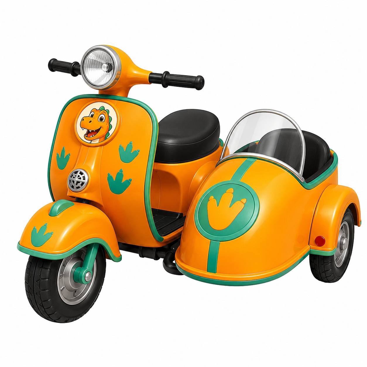 Vespa keliling Kota Dino